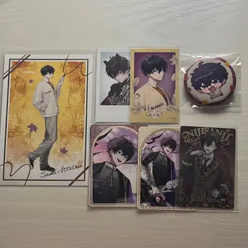 니지산지 사에키 잇테츠 Oriens 캔뱃지 폴라로이드 익명 배송