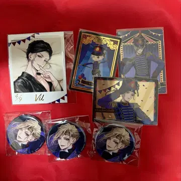 트위스테 빌 휴식 기숙사복 플레이풀 포토 카드 캔뱃지