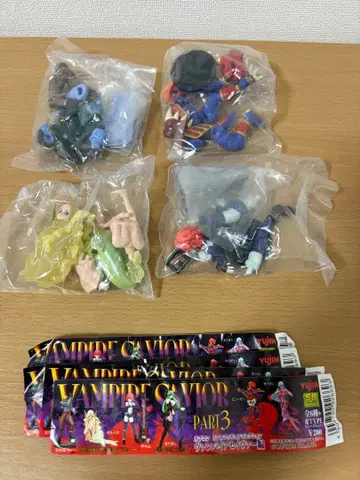 캡콤 뱀파이어 세이버 올바스 자벨 빅터 비샤몬 4종