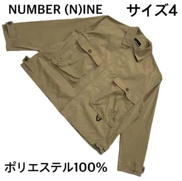 새상품급 넘버나인 밀리터리 자켓 베이지 경량 고급스러움 인기 레어 4