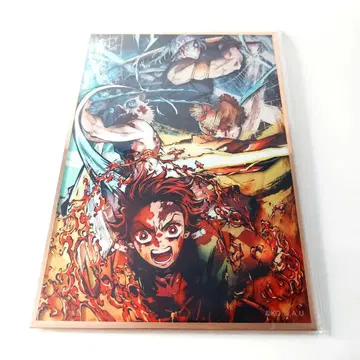 귀멸의 칼날 극장 키 비주얼 아크릴 색지 유곽 잠입편