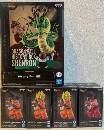드래곤볼 SPIRITFLICKS 손오공 4종, 히스토리 박스 신룡