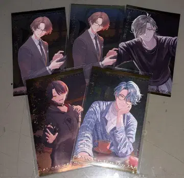 니지산지 3월 보이스 비주얼 카드 종합 페이지