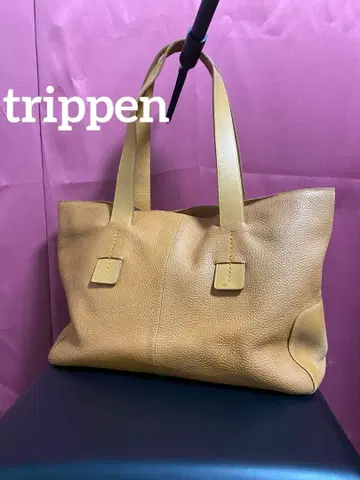 trippen 트리픈 남성용 가죽 토트백