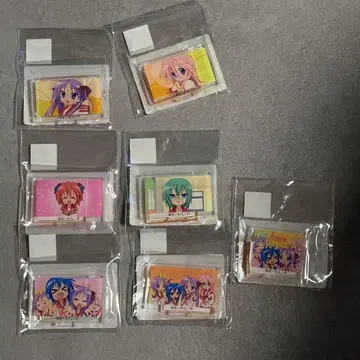 러키스타 복권 아크릴 스탠드