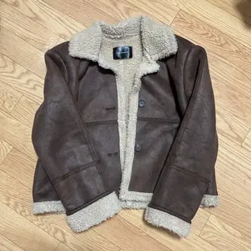 UNE MANSION 무스탕 보아 자켓