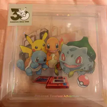 아크릴 블록 칸토 포켓몬 30주년