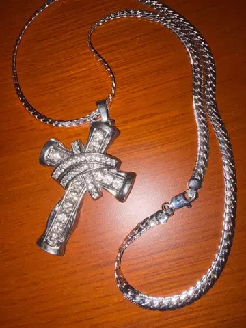힙합 크로스 십자가 목걸이 아발란치 스타일 bboy 925 90s00
