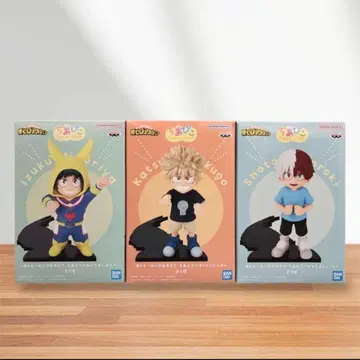 나의 히어로 아카데미아 피규어 3개 묶음 판매