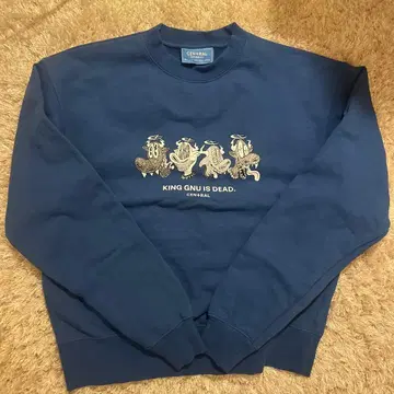 CEN+RAL KING GNU IS DEAD 맨투맨 S 사이즈