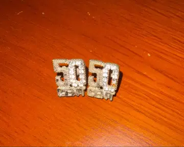 50센트 크리스탈 귀걸이 양쪽 귀용 g-unit 50센트