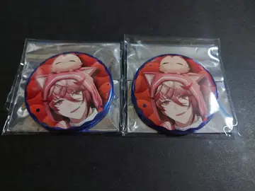 니지산지 VOLTACTION 세라프 다즐 가든 캔뱃지 아카이코