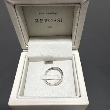 REPOSSI Berbere 반지 플라티나 사이즈 48/8호