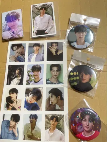 변우석 트레이딩 카드 배치 미니 씰 세트