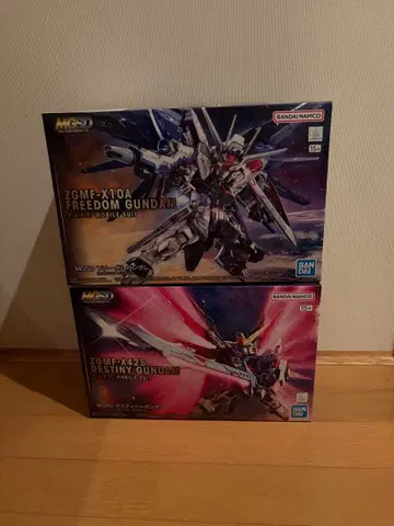 MGSD 프리덤 건담 & 데스티니 건담 기동전사 건담 SEED