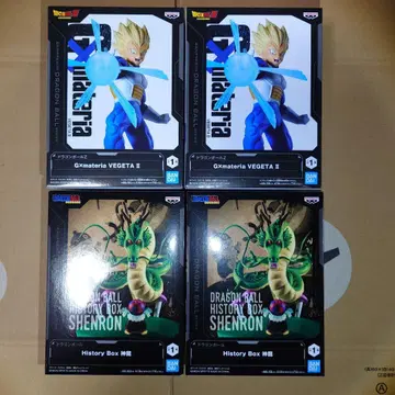 드래곤볼 시리즈 피규어 베지터 2개, 신룡 2개