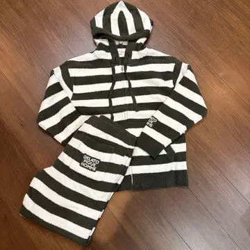 GELATO PIQUE HOMME 후드 부착 룸웨어 셋업