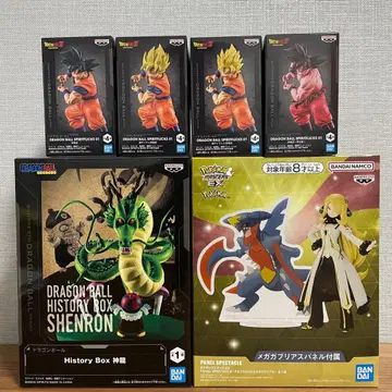 손오공 신룡 시로나 피규어 6개 세트