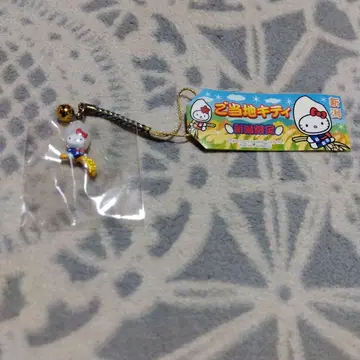 지역 한정 키티 니가타 한정판 쌀 스트랩 헬로키티 매듭 장식