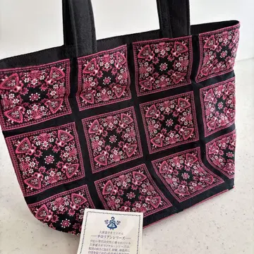 [ 새상품 ] 쿠게 미치코 오리지널 토트백 치로리안 시리즈 핑크 일본제