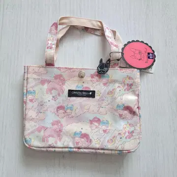 CRYSTAL BALL 산리오 키키라라 미니 토트백