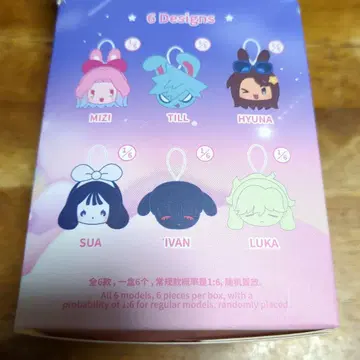 에이리언 스테이지 토끼 시리즈 당고머리 블라인드 박스 스아