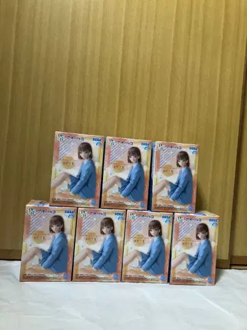 푸른상자 쵸코노세 프리미엄 피규어 시카노 치나츠 SEGA 7체 세트