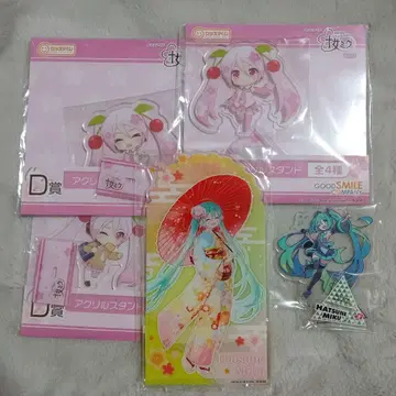 하츠네 미쿠 벚꽃 미쿠 아크릴 스탠드 묶음 판매