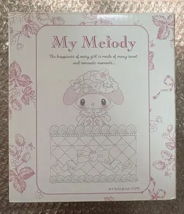 하얀 딸기 티타임 소품함 마이멜로디