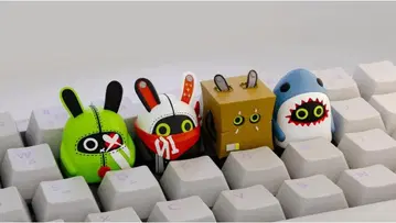 젠제로 펌프 키캡 굿즈 3D 입체 레진제