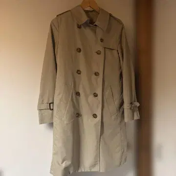 새상품급 MUJI 더블 트렌치코트 L 사이즈