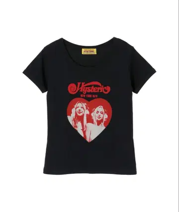 HYSTERIC GLAMOUR HYSTERIC HEART 쁘띠 티셔츠