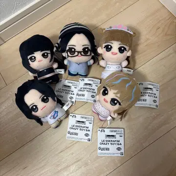 르세라핌 crazy SD 인형 전종 세트