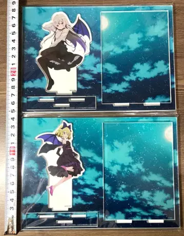 이웃집 흡혈귀 씨 아크릴 디오라마 2종 엘리 소피 아크릴 스탠드