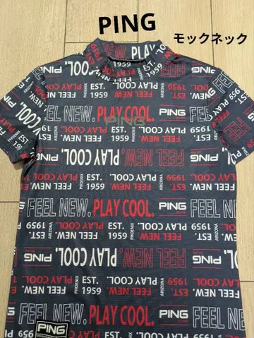 [ PING ] 골프웨어 모크넥 여성용 네이비