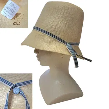 에콰도르제 포티 파이브 45R 로고 참 리본 부착 파나마 햇