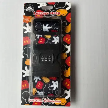 홍콩 디즈니 미키마우스 러기지 스트랩