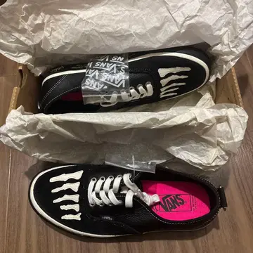 Vans 스켈레톤 프린트 스니커즈 26.5