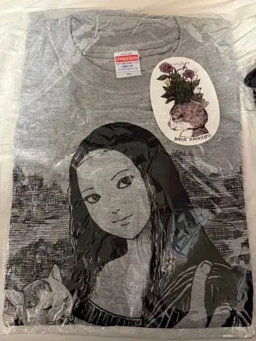 미개봉 보리스 잡화점 히구치 유코 이토 준지 모나리자 토미에 T셔츠 XL