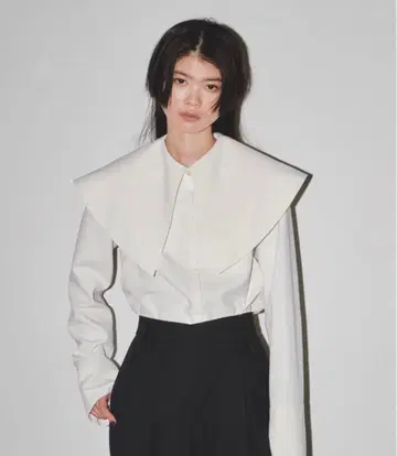 프리텐 칼라 블라우스 아이보리 free