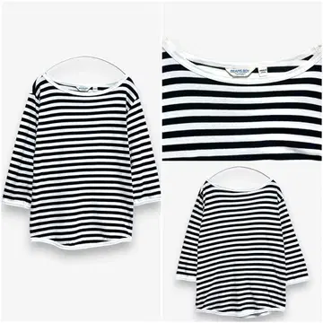 [ BEAMS BOY ] 빔즈 보이 나발 보더 보트넥 티셔츠