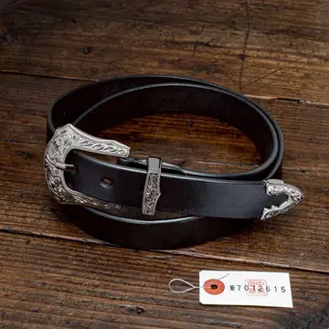 3피스 버클 세트 통가죽 남성용 천연 가죽 벨트 가죽 블랙 컬러 블랙