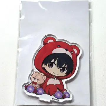 사카모토 데이즈 파보테리아 나구모 미니 캐릭터 아크릴 스탠드 플라워 베어