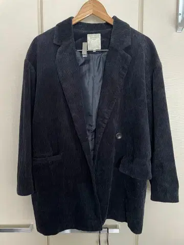 B:MING by BEAMS 다크 네이비 체스터 코트 M