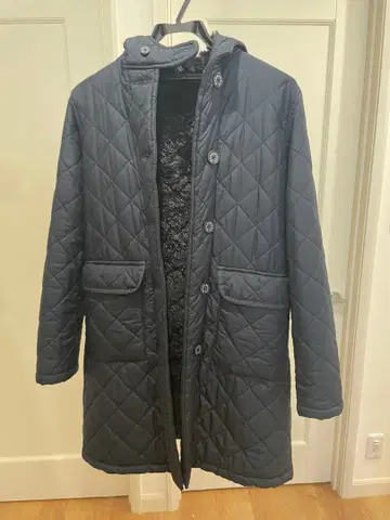 매킨토시 네이비 퀼팅 자켓 36