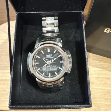 할인 CASIO G-SHOCK 블랙 손목시계 20BAR 방수