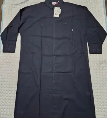 새상품 단톤 셔츠 원피스