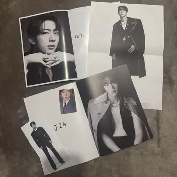 [ JIN ] BTS ARIRANG 포스터/포토 카드/택 진