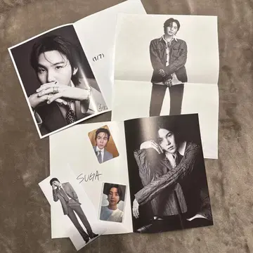 [ SUGA ] BTS ARIRANG 포스터/카드/택/한정판 카드
