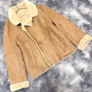 niko and 니코앤드 ( F ) 무스탕 코트 베이지 자켓